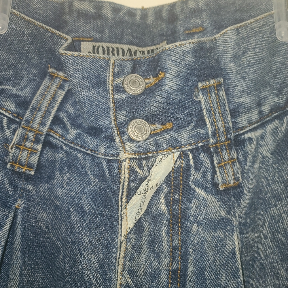 Vintage 80's Retro Acid washed high Waisted baggy harem pants Classic Jordache. - Picture 2 of 13